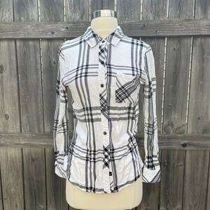 Rails • Hunter Plaid Shirt Long Sleeve Button Up